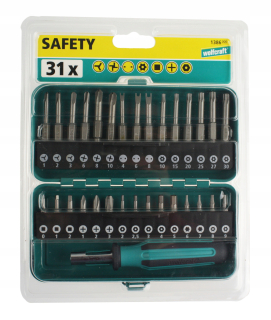 Sada bitov Wolfcrfat Safety 1386000 31 ks.